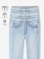 Jean droit Morpho fille Tour de hanches large denim bleached+stone 5 - vertbaudet enfant 