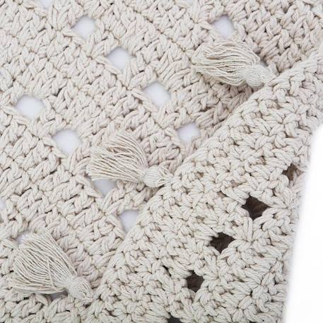 Tapis rond Nila Ecru - NATTIOT - Coton BEIGE 5 - vertbaudet enfant 