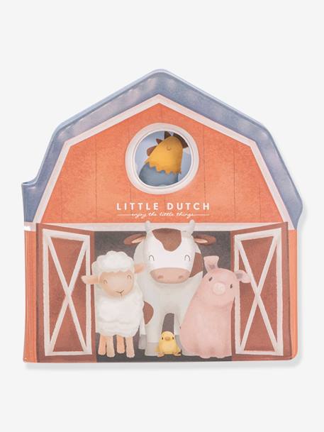 Livre de bain Little Farm - LITTLE DUTCH multicolore 3 - vertbaudet enfant 