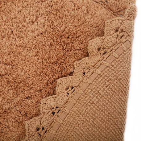 Tapis rond Perla Toffee - NATTIOT - Coton MARRON 6 - vertbaudet enfant 