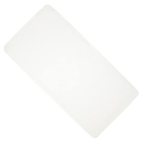 Drap housse en coton jersey, Uni BLANC 2 - vertbaudet enfant 