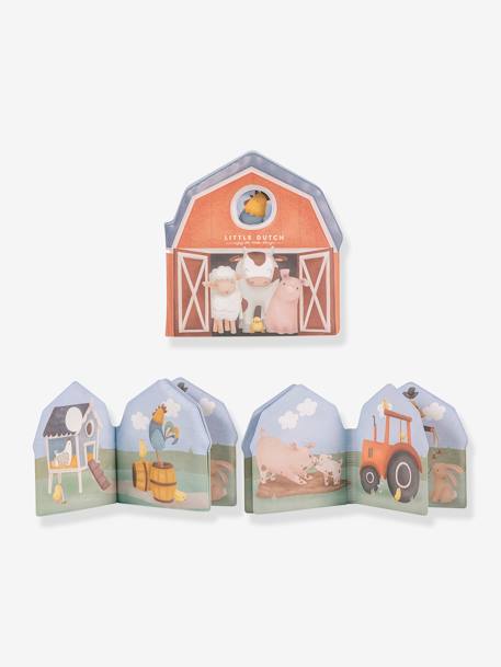 Livre de bain Little Farm - LITTLE DUTCH multicolore 2 - vertbaudet enfant 