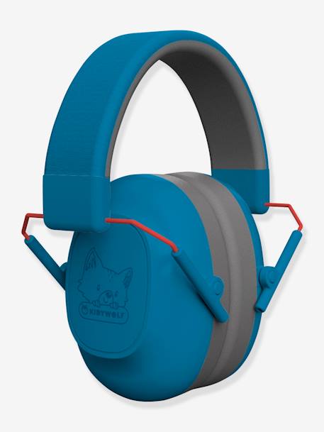 Casque antibruit Kidynoise - KIDYWOLF bleu+vert 3 - vertbaudet enfant 