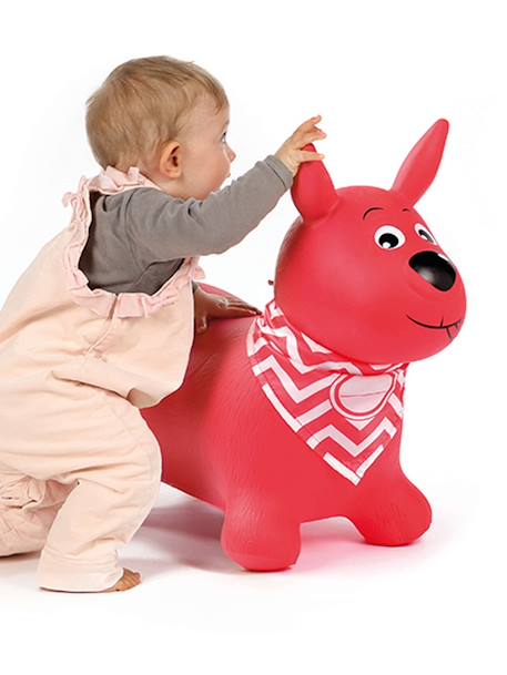 Mon animal sauteur LUDI chien bleu+chien rouge+licorne rose 5 - vertbaudet enfant 