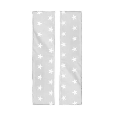 Coussins de Jardin Étoilés pour Enfants - ROBA - Little Stars - 2 Pièces - pour Tables de Pique-Nique - Gris / Blanc GRIS 1 - vertbaudet enfant 