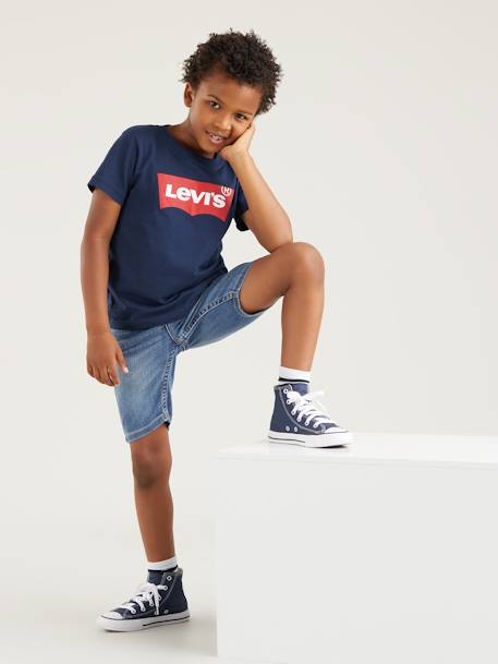 T-shirt Batwing garçon Levi's® blanc+bleu grisé 6 - vertbaudet enfant 