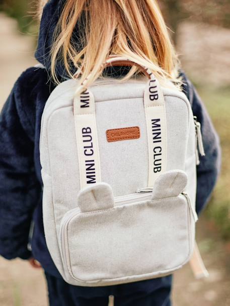 Sac à dos CHILDHOME Mini Club en toile Off white 3 - vertbaudet enfant 