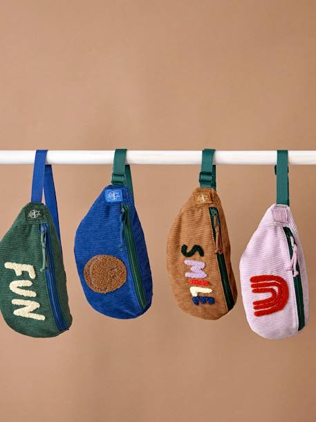 Mini sac banane little gang LÄSSIG Fun vert+Smile caramel 11 - vertbaudet enfant 