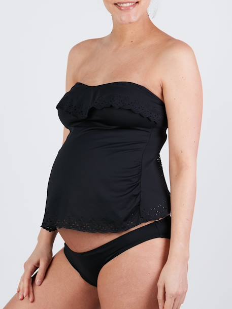 Tankini de grossesse Bloom CACHE-COEUR noir 2 - vertbaudet enfant 