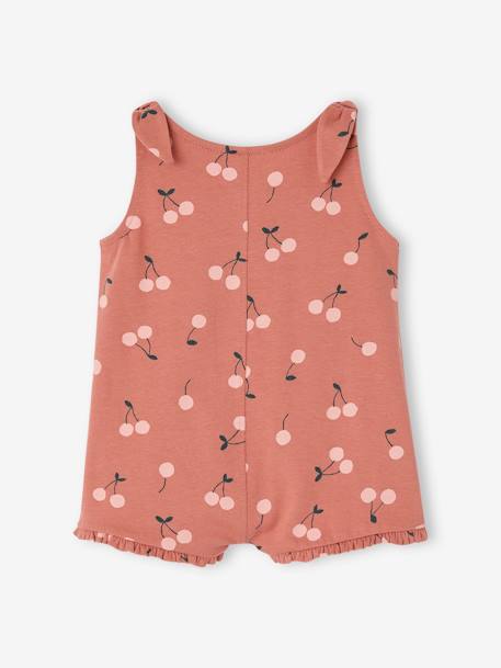 Combinaison imprimée bébé bleu imprimé+rose+vieux rose 11 - vertbaudet enfant 