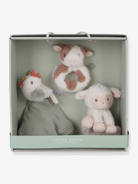 Coffret Cadeau - LITTLE DUTCH Baby Bunny+Flower & butterfly+Little Farm 11 - vertbaudet enfant 