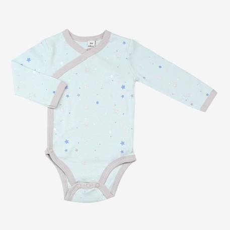 Lot de 2 bodies - 50% maman 50% Papa - TROIS KILOS SEPT VERT 4 - vertbaudet enfant 