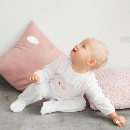 Pyjama bébé 6 mois  - TROIS KILOS SEPT BLANC 4 - vertbaudet enfant 