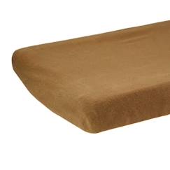 Housse De Matelas à Langer Trois Kilos Sept - Camel - Housse de tapis à langer - 50 x 70 x 8 cm - Marron - Bébé  - vertbaudet enfant