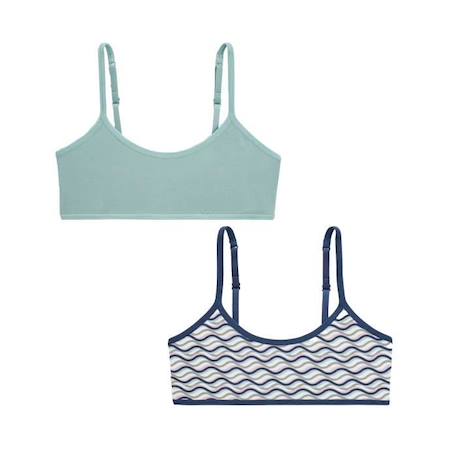 Fille-Sous-vêtement-Brassière-Lot de 2 brassières fille Talara