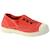 Tennis Natural World Enfant - NATURAL WORLD - Basse - Rouge - Lacets - Confort exceptionnel ROUGE 1 - vertbaudet enfant 