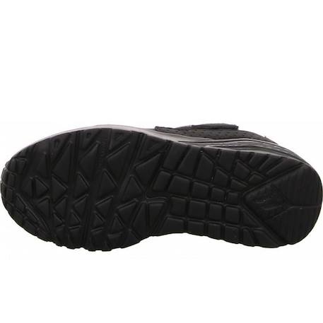 Baskets enfant - SKECHERS - Uno Lite Donex - Synthétique - Lacets - Noir/noir NOIR 4 - vertbaudet enfant 