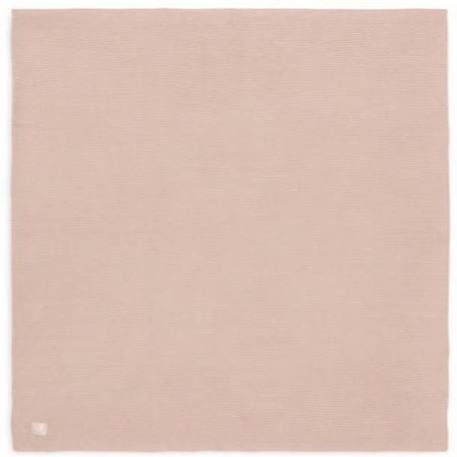 Couverture Berceau 75x100cm Basic knit Rose Sauvage ROSE 2 - vertbaudet enfant 