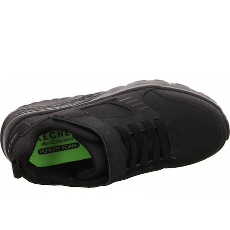 Baskets enfant - SKECHERS - Uno Lite Donex - Synthétique - Lacets - Noir/noir NOIR 3 - vertbaudet enfant 