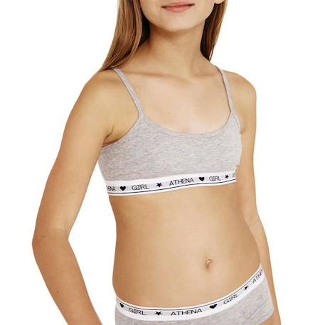 Lot de 2 brassières Coton Ultra Doux by BLEU 3 - vertbaudet enfant 