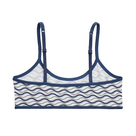 Lot de 2 brassières fille Talara BLEU 3 - vertbaudet enfant 