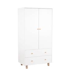 Chambre et rangement-Chambre-Armoire enfant Gabby   Blanc et bois