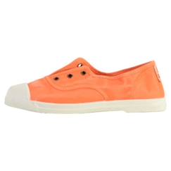 Chaussures-Chaussures garçon 23-38-Baskets, tennis-Tennis enfant à lacet Natural World - Basse - Kaki - Mixte - Mandarine