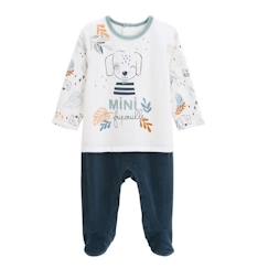 Pyjama bébé en velours Scotty  - vertbaudet enfant