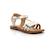 KICKERS Sandales Diamanto or BLANC 2 - vertbaudet enfant 