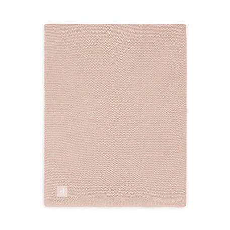 Couverture Berceau 75x100cm Basic knit Rose Sauvage ROSE 4 - vertbaudet enfant 