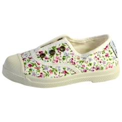 Chaussures-Chaussures garçon 23-38-Tennis Enfant Natural World - Ingles Liberty Tintado 471 - Blanc - Lacets - Toile