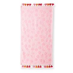 Linge de maison et décoration-Linge de bain-Serviette de toilette - CATIMINI - Escapade Kawaii - 100% Coton - 50x90 cm - Rose