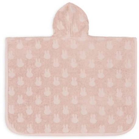 Poncho de bain coton éponge Jollein - Miffy Jacquard Rose Sauvage - 65x62 cm - Bébé ROSE 2 - vertbaudet enfant 