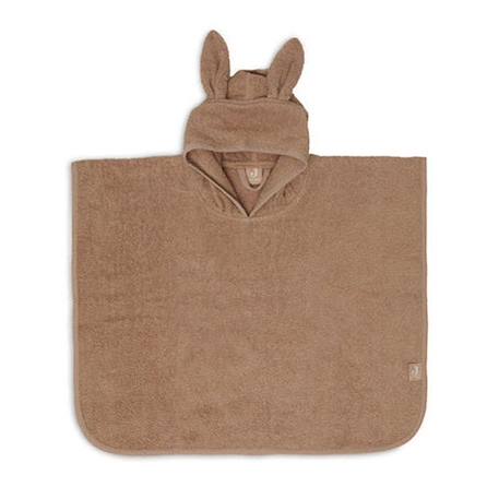 Poncho de Bain Éponge enfant 1 à 4 ans Biscuit - JOLLEIN - Mixte - 12 mois - Bébé - Marron - 65 x 62 cm - 100% coton MARRON 1 - vertbaudet enfant 