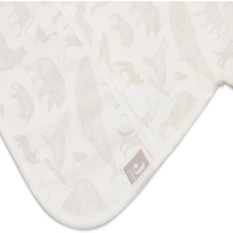 Bavoir à manches imperméable Animaux Nougat - Jollein BLANC 2 - vertbaudet enfant 