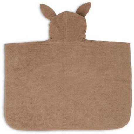 Poncho de Bain Éponge enfant 1 à 4 ans Biscuit - JOLLEIN - Mixte - 12 mois - Bébé - Marron - 65 x 62 cm - 100% coton MARRON 2 - vertbaudet enfant 