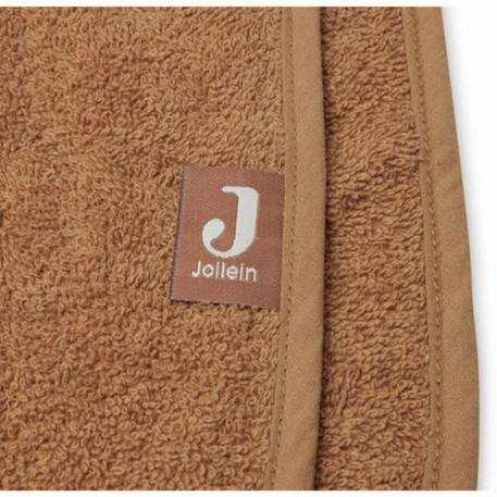 Poncho de Bain enfant 1 à 4 ans Caramel - JOLLEIN - Mixte - 100% coton - Bébé - 60 x 62 cm MARRON 4 - vertbaudet enfant 