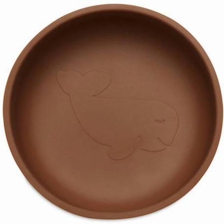 Bol Silicone Caramel - Apprentissage repas bébé MARRON 2 - vertbaudet enfant 