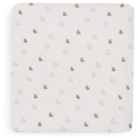 Drap-housse Jersey Happy Miffy Vert Olive - 60 x 120 cm - Jollein - Lit bébé VERT 3 - vertbaudet enfant 