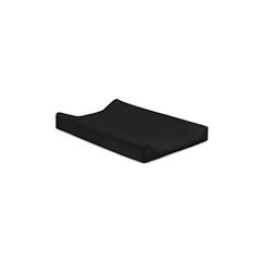 Puériculture-Matelas, accessoires de lange-Housse matelas à langer Double Jersey 50x70cm Noir