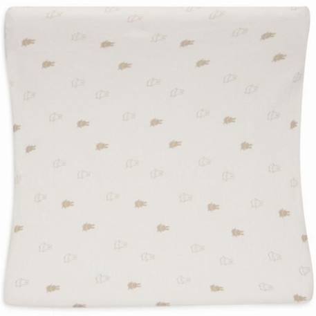 Housse matelas à langer - JOLLEIN - Happy Miffy Nougat Beige - Jersey - Bébé BEIGE 3 - vertbaudet enfant 