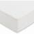 Drap-housse tissu 100 % coton Blanc - 60 x 120 cm - Jollein - Lit bébé BLANC 3 - vertbaudet enfant 