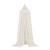 Ciel de lit Voile Moustiquaire 245cm Ruffle Blanc Ivoire Jollein BEIGE 1 - vertbaudet enfant 