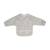 Bavoir à Manches Imperméable Botanical Nougat - Jollein GRIS 1 - vertbaudet enfant 