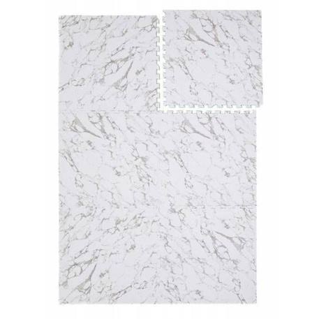 Tapis d éveil et jeux Enfant Puzzle Marbre - 120 x 180 cm - Géant - Mousse EVA sûre et durable - Kidolo BLANC 1 - vertbaudet enfant 