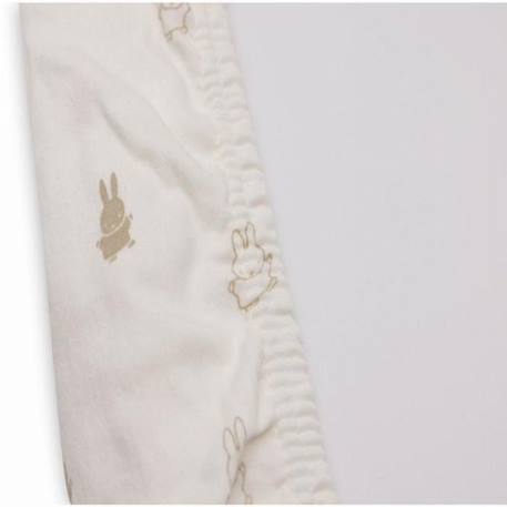 Housse matelas à langer - JOLLEIN - Happy Miffy Nougat Beige - Jersey - Bébé BEIGE 4 - vertbaudet enfant 