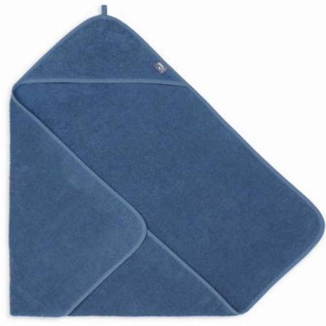 Cape de Bain bébé coton Éponge Jeans Bleu BLEU 3 - vertbaudet enfant 