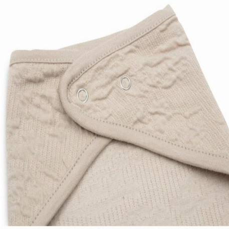 Bavoir Bandana Soft Waves Nougat (2pcs) - Jollein BEIGE 3 - vertbaudet enfant 