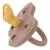 Tétine physiologique Caoutchouc naturel 3-36 mois canard Tan beige HEVEA BEIGE 3 - vertbaudet enfant 