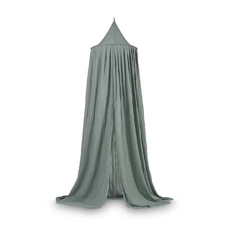 Ciel de lit Voile Moustiquaire 245 cm Vert Cendré Jollein VERT 1 - vertbaudet enfant 